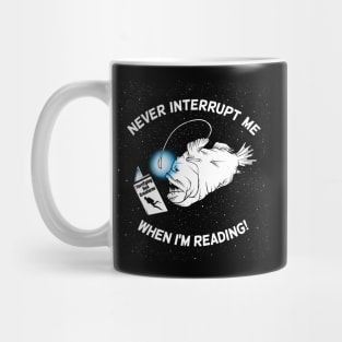 Angler Fish Reading Mug